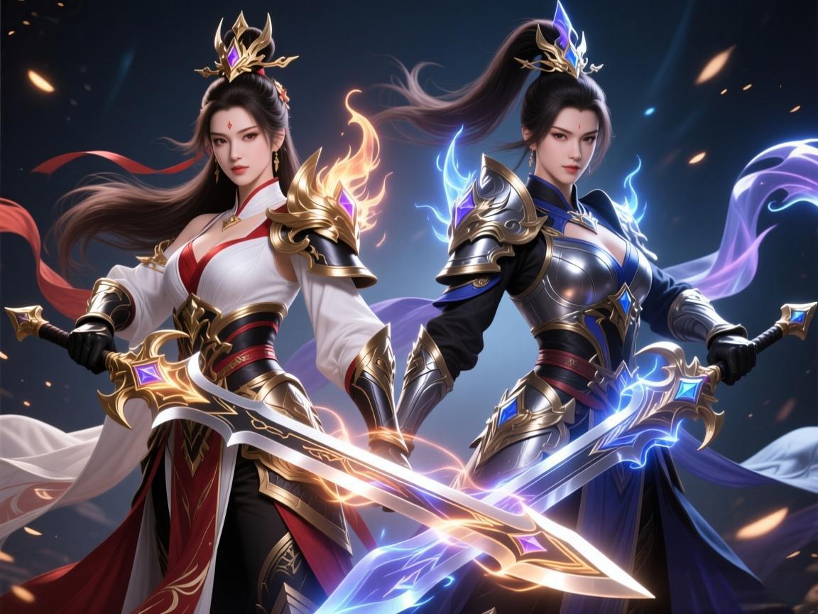 荣耀典藏虞姬神剑骑士录双形态特效