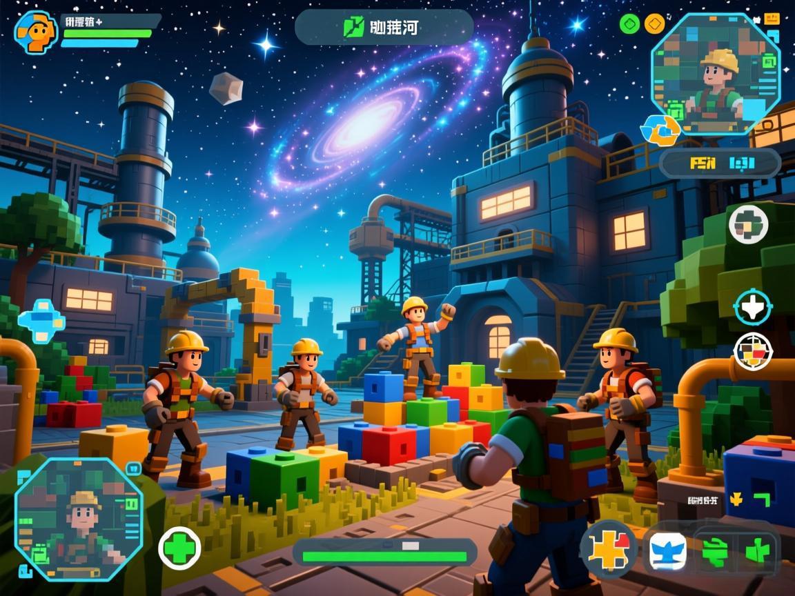 星河工厂：多人联机建造冒险