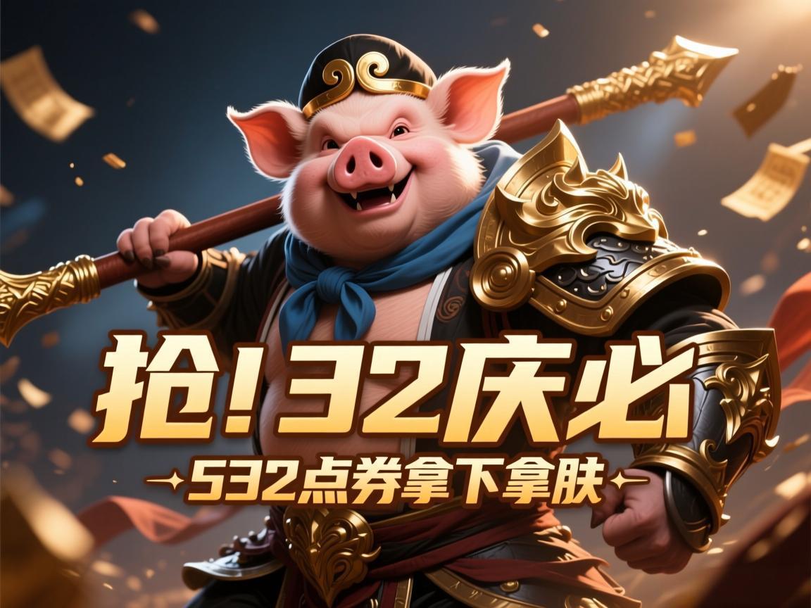 周年庆必抢！532点券拿下猪八戒史诗皮肤