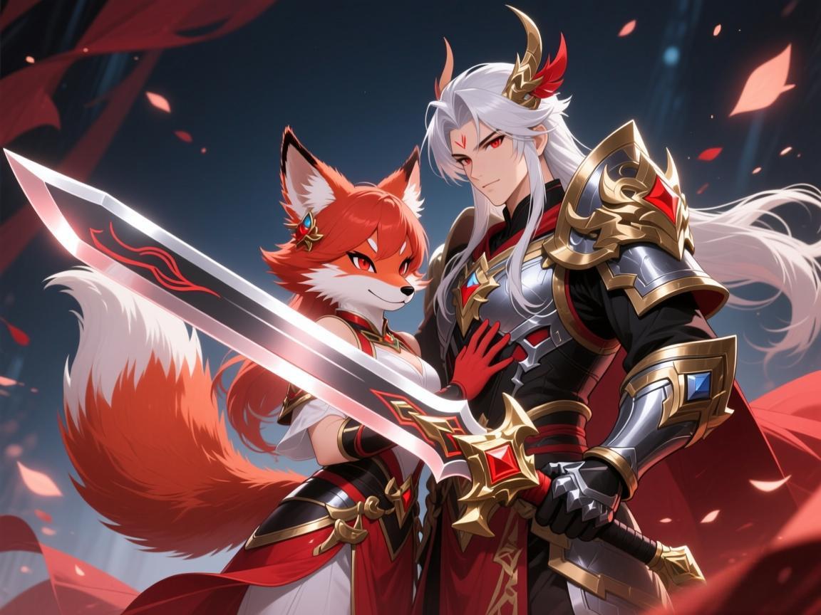 狐妖小红娘联动二弹：以剑守护各英雄情感