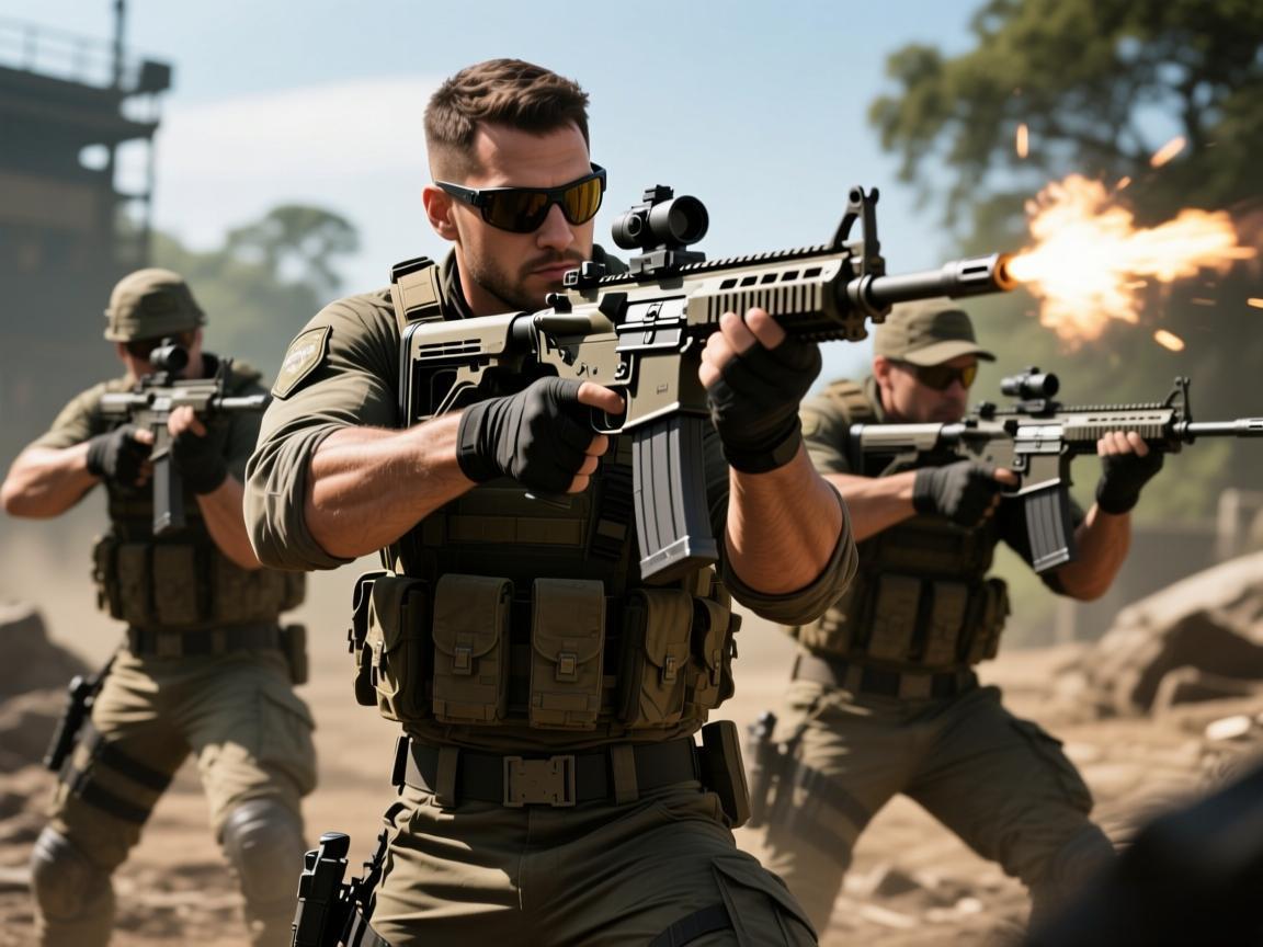 硬核拟真团队射击新作