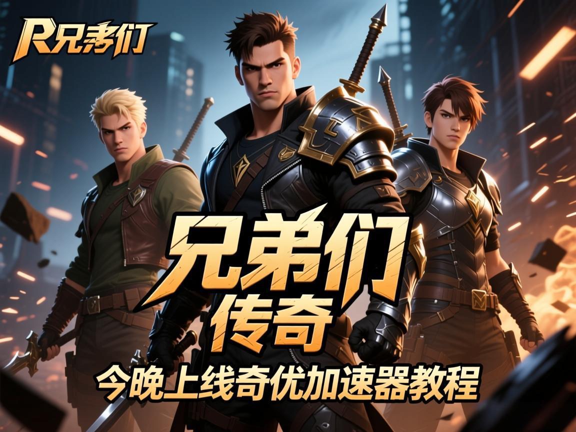 《兄弟们传奇》今晚上线奇优加速器教程