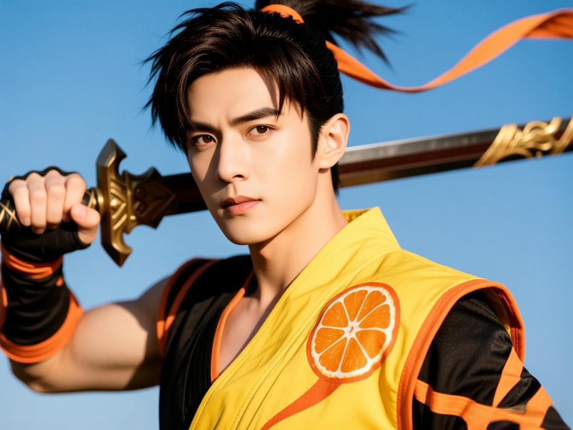 橘右京黄晓明皮肤曝光