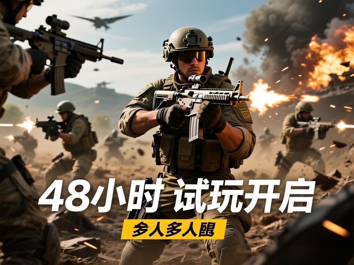 战地低配版试玩开启 48小时多人战场