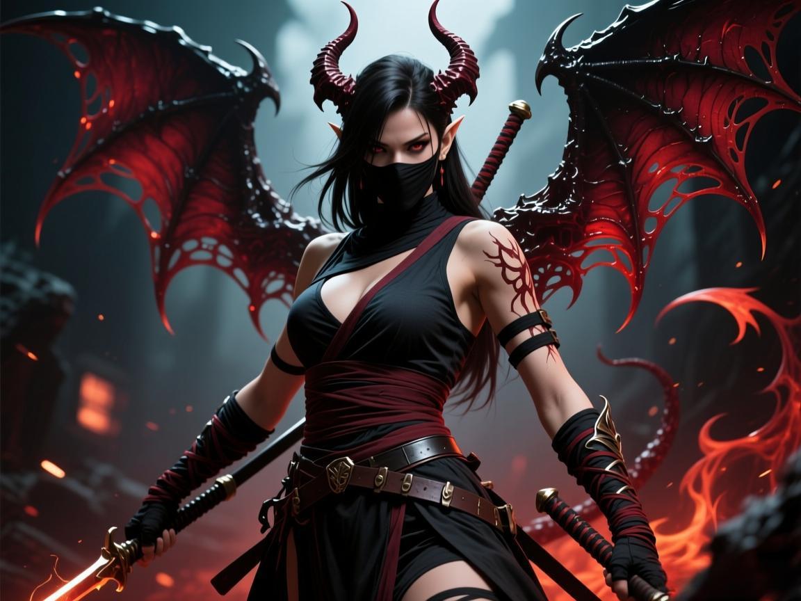 《女忍者恶魔形态复仇欧洲》