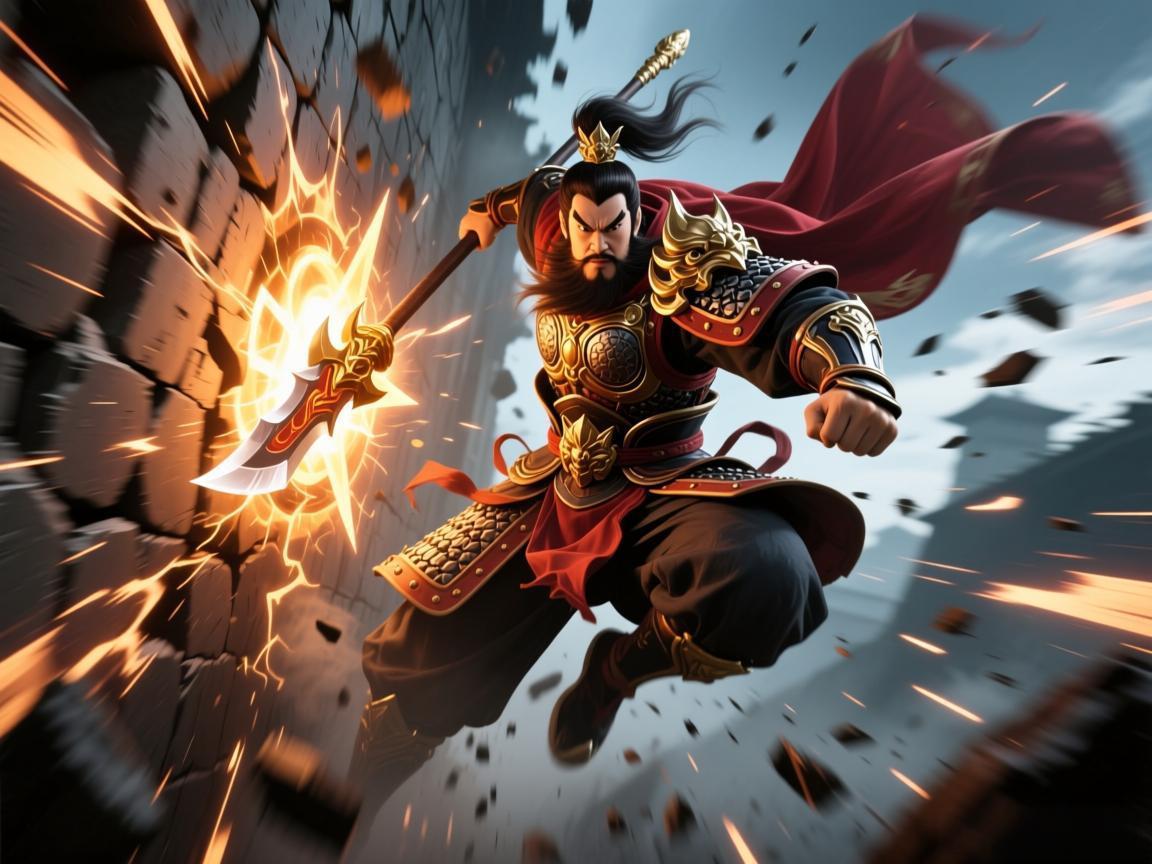 黄忠体验服加强：穿墙位移新技能