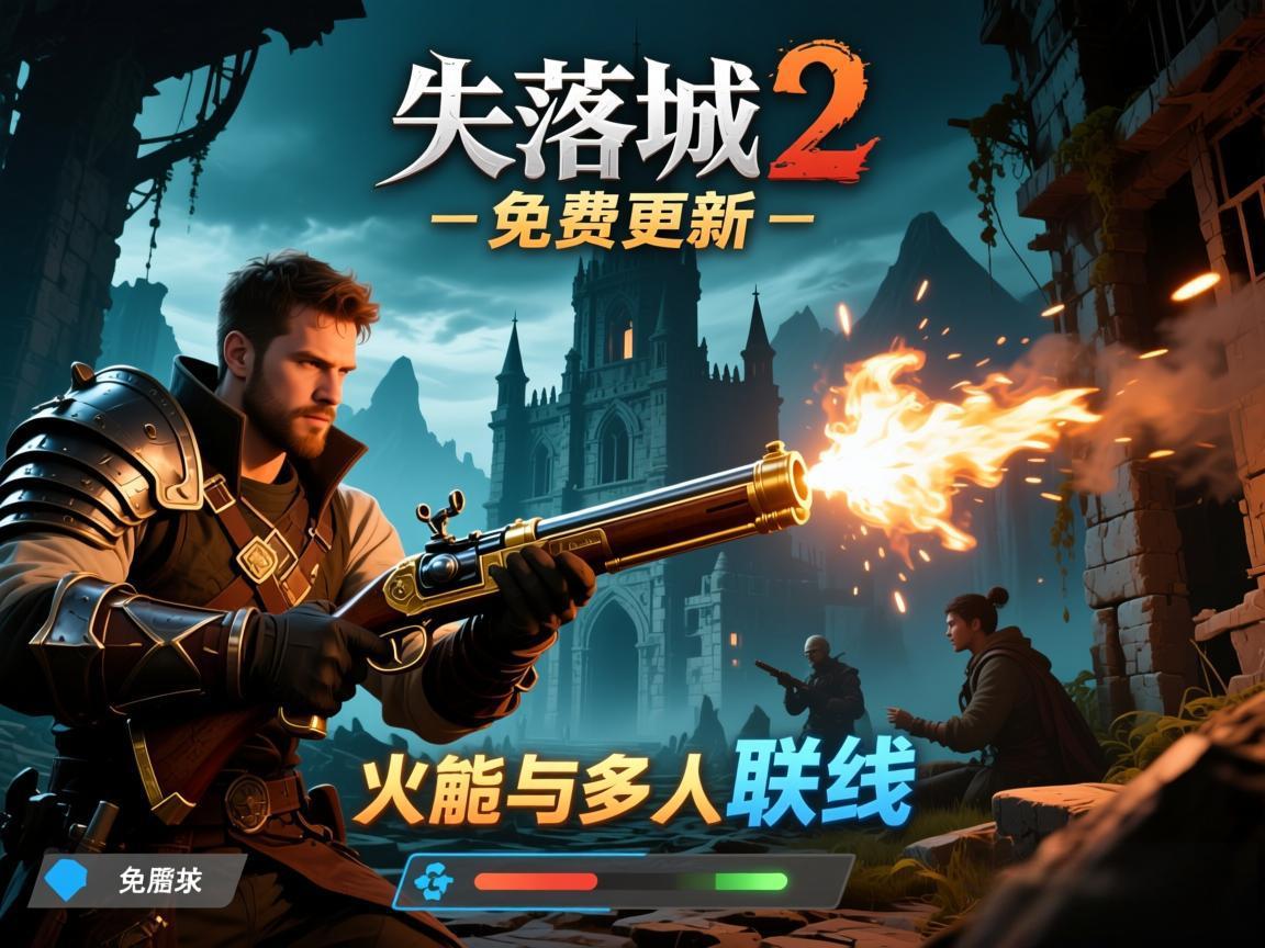 《失落城堡2》免费更新 火枪与多人联机上线