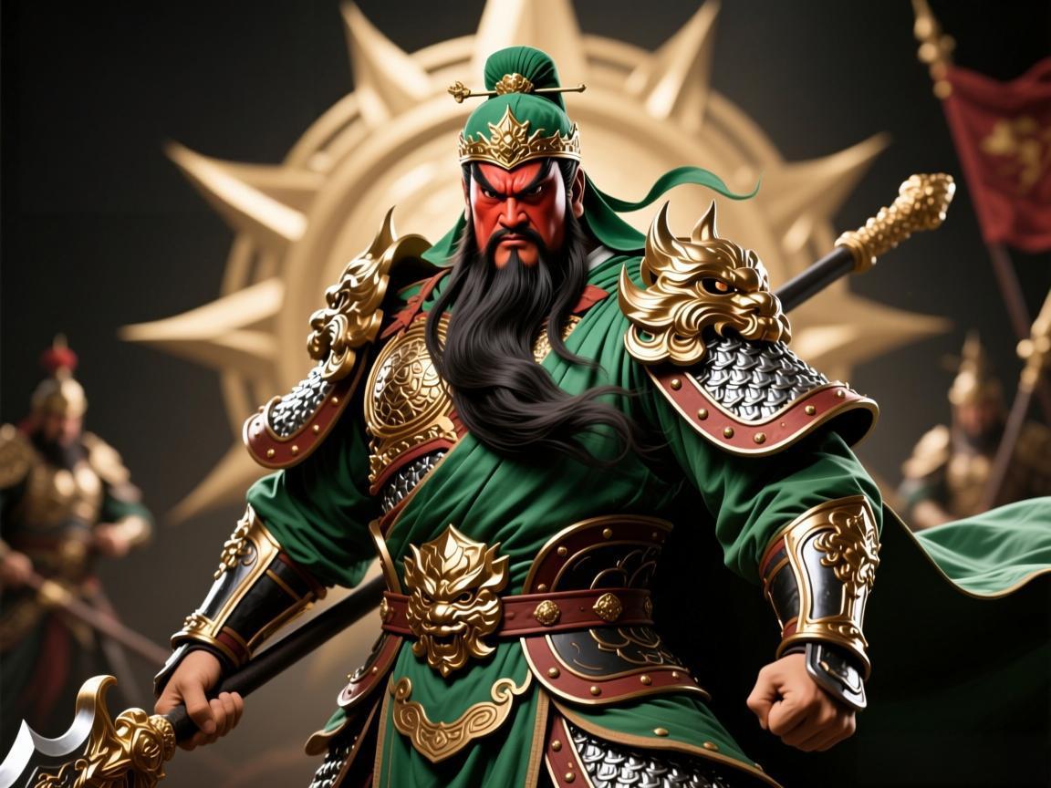 关羽荣耀典藏设计遭质疑