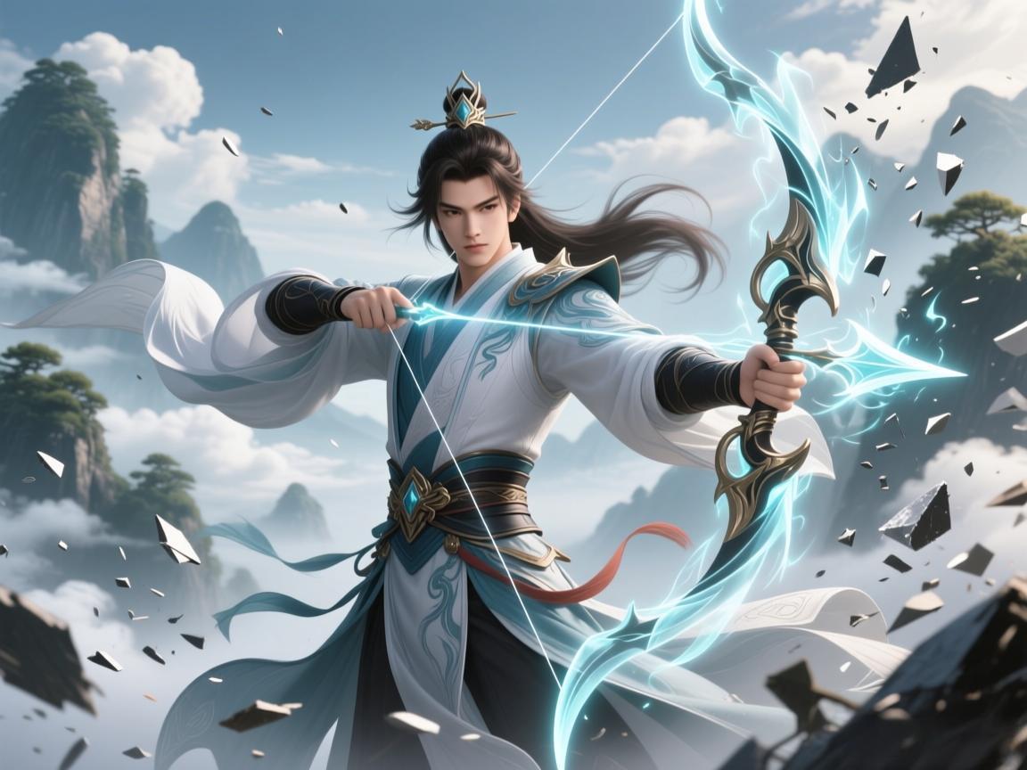 百里守约碎云：国风修仙特效惊艳