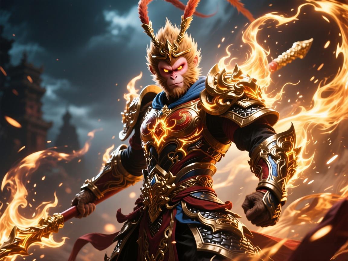 齐天大圣新皮肤特效惊艳 传说品质震撼登场