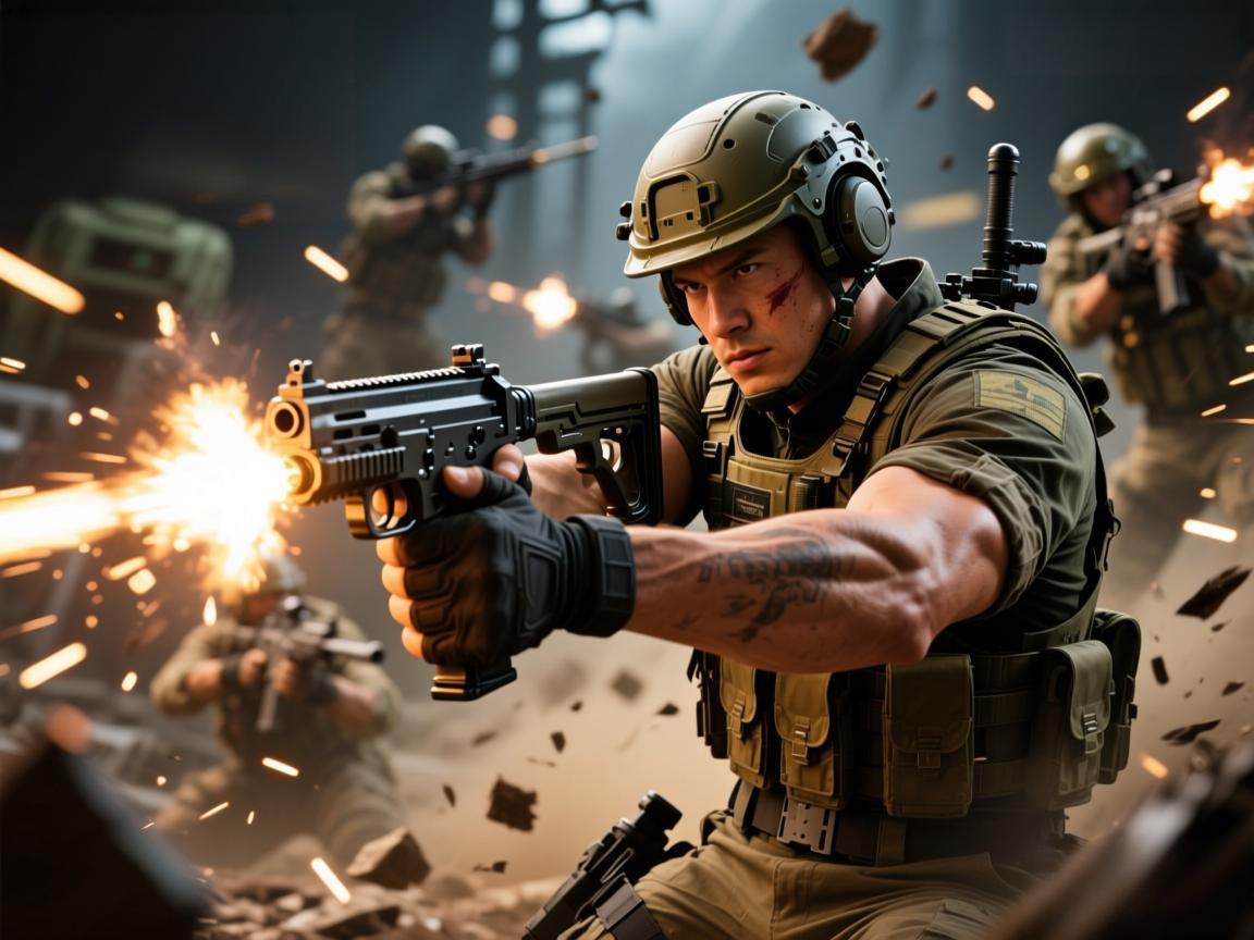 韩国手枪近战大乱斗游戏测试开启