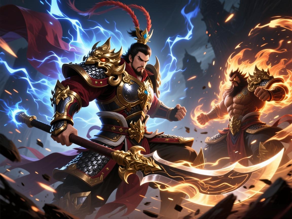 项羽体验服改版：新特效+霸体强化对战夏侯能否碾压？