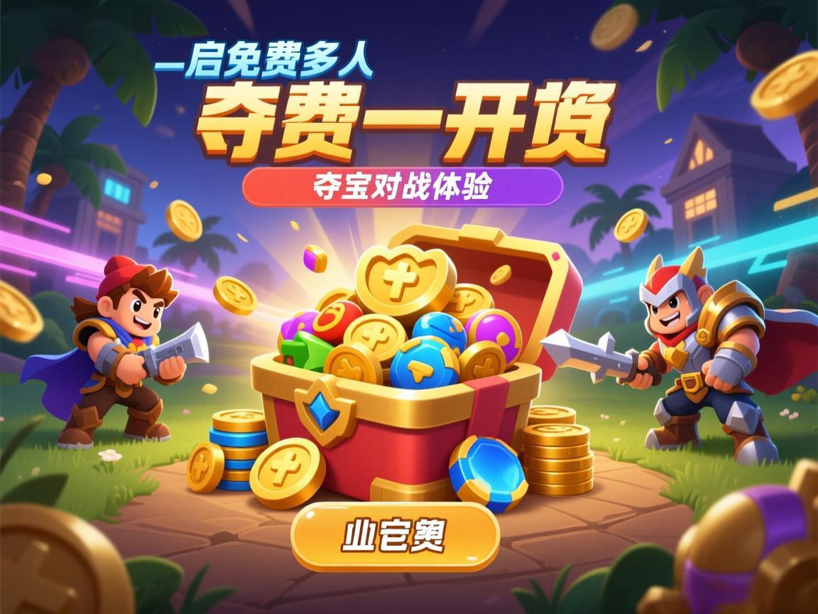 喜加一开启免费多人夺宝对战体验