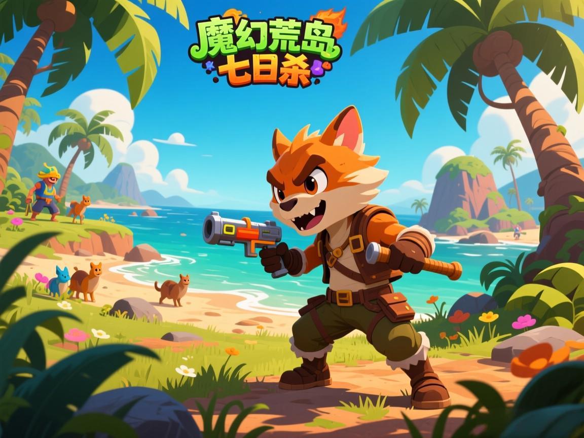 Steam试玩《魔幻荒岛七日杀》生存挑战