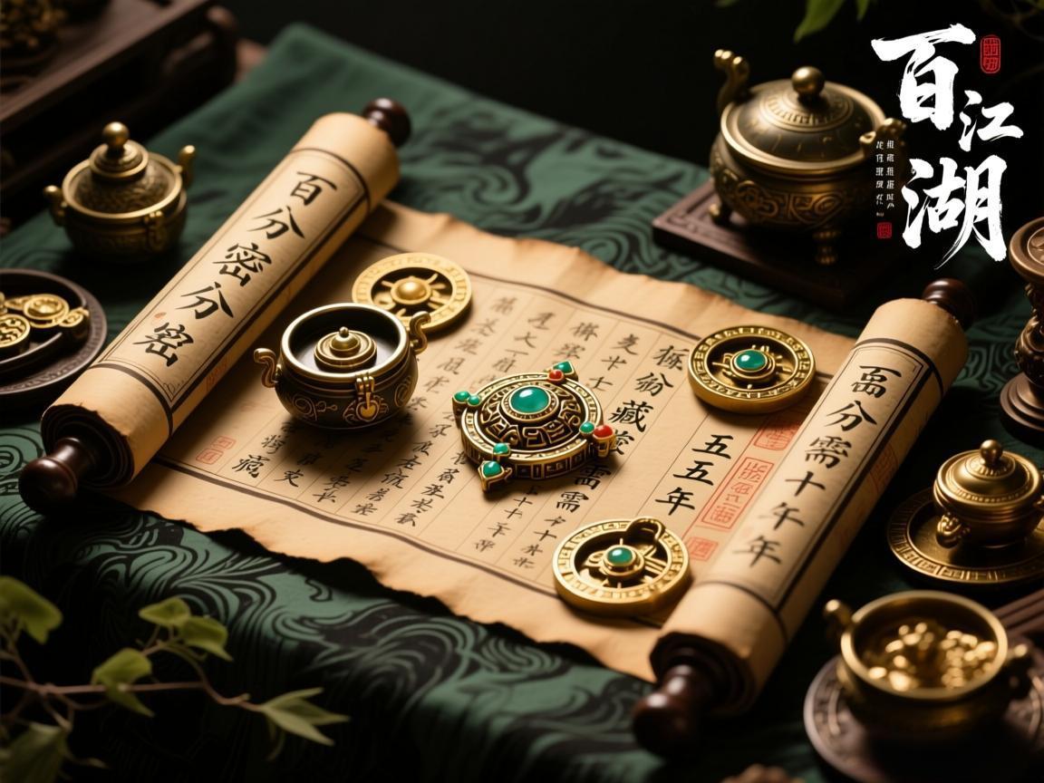 墨染江湖：百份密卷藏宝需五十年