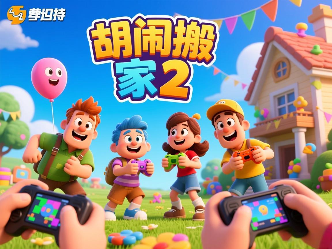 《胡闹搬家2》支持四人联机试玩体验