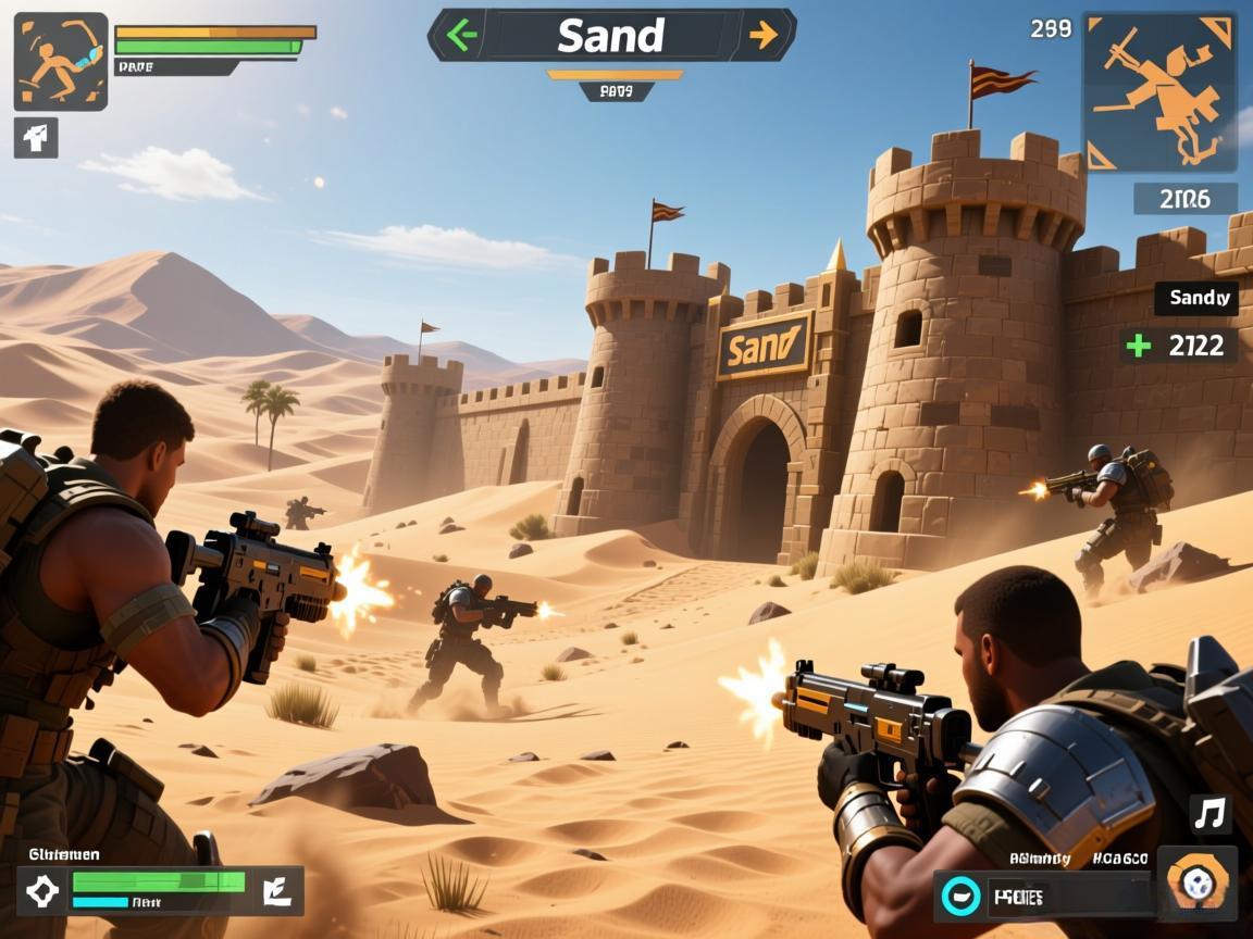 《Sand》开放世界PVP堡垒对战体验