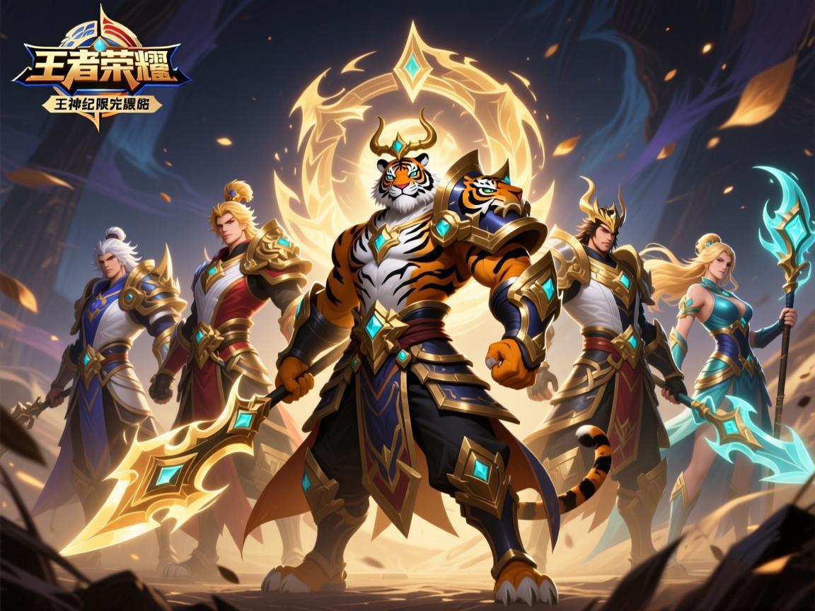 王者荣耀虎神纪限定皮肤曝光 五位英雄亮相