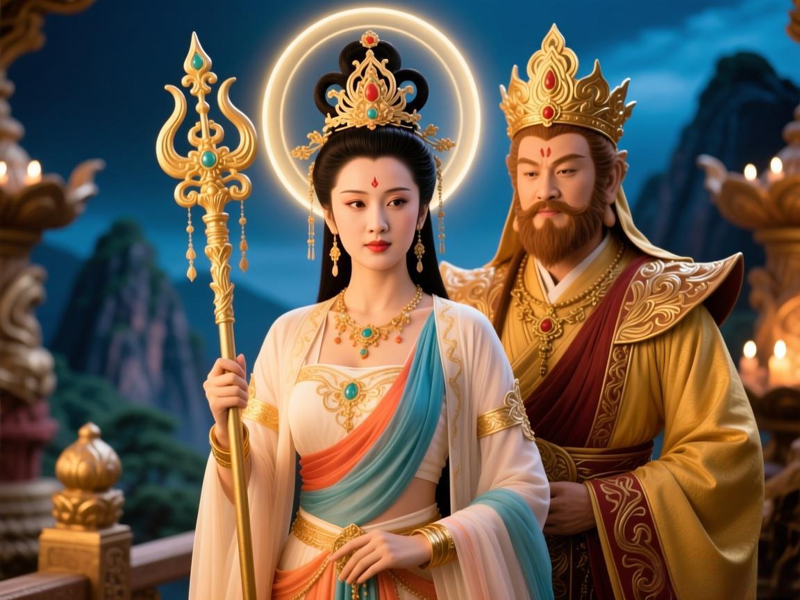 西游记联动女菩萨人选曝光 天竺公主或为公孙离 女儿国国王似甄姬