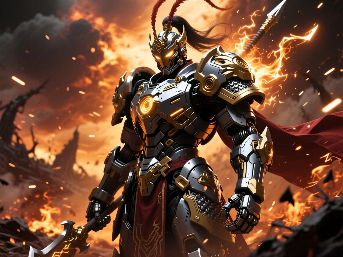 吕布末日机甲重做归来特效升级