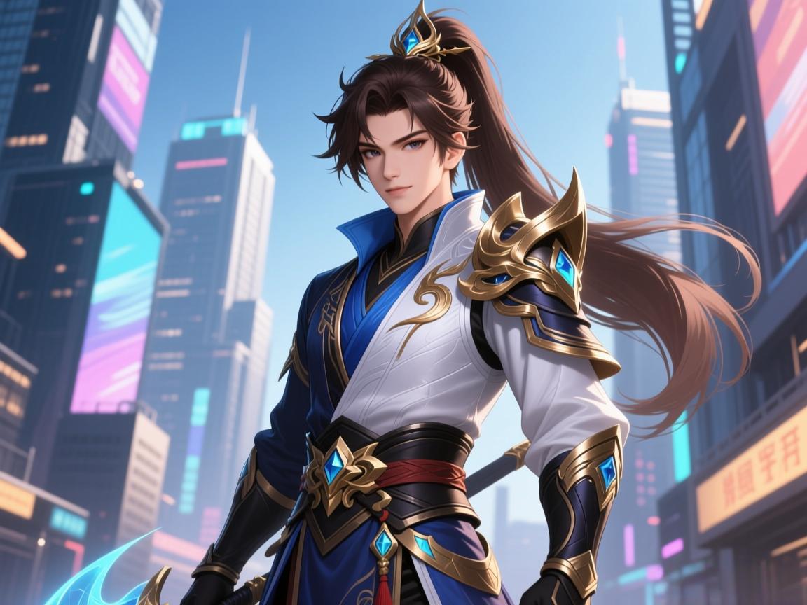 李元芳妄想都市皮肤免费好帅！