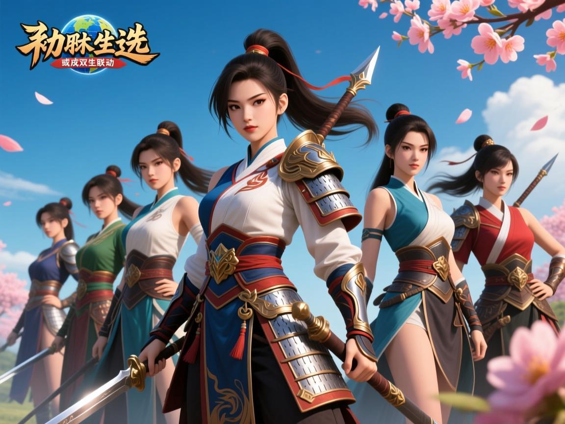全球甄选第4款皮肤花木兰女团或成双生联动？