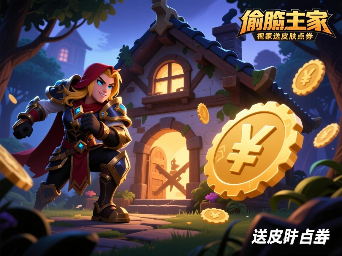 体验服被偷家送皮肤点券