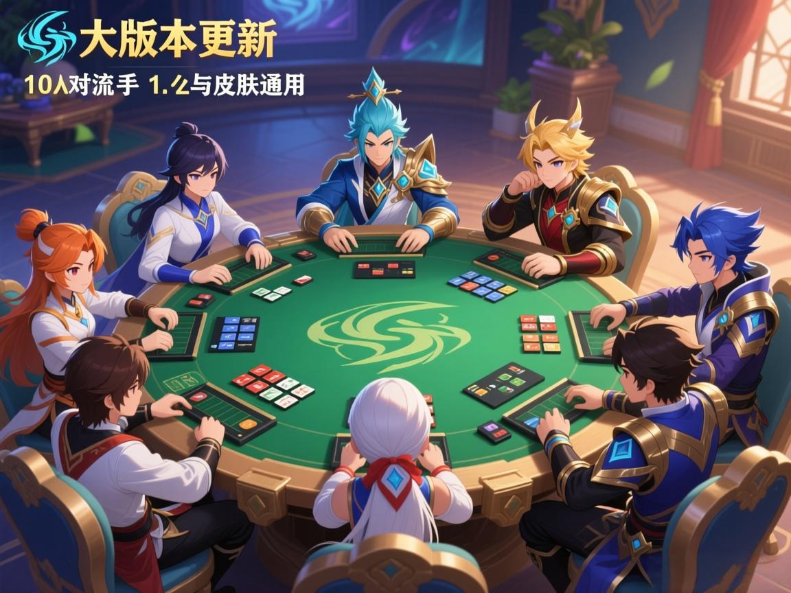 元流之子大版本更新：10人对局与皮肤通用