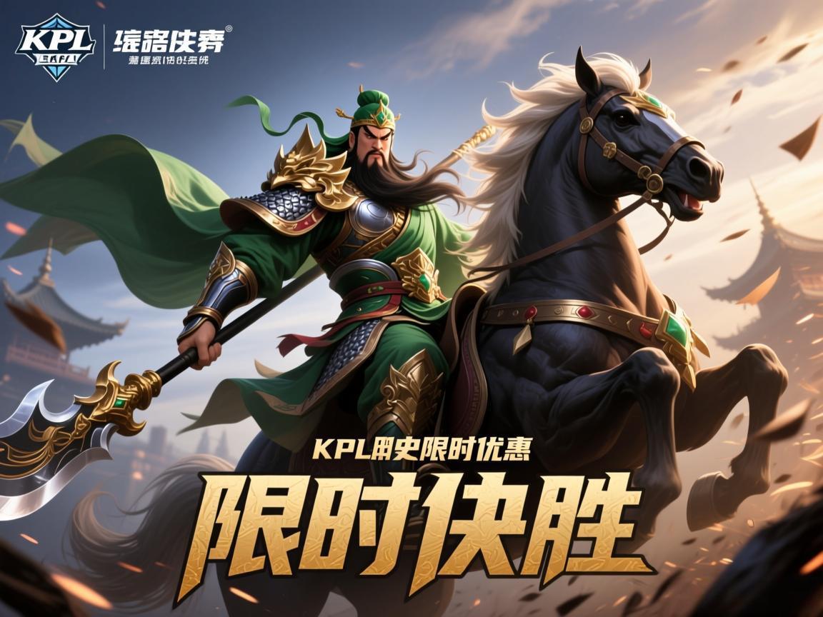 关羽决胜枭骑KPL皮肤限时优惠