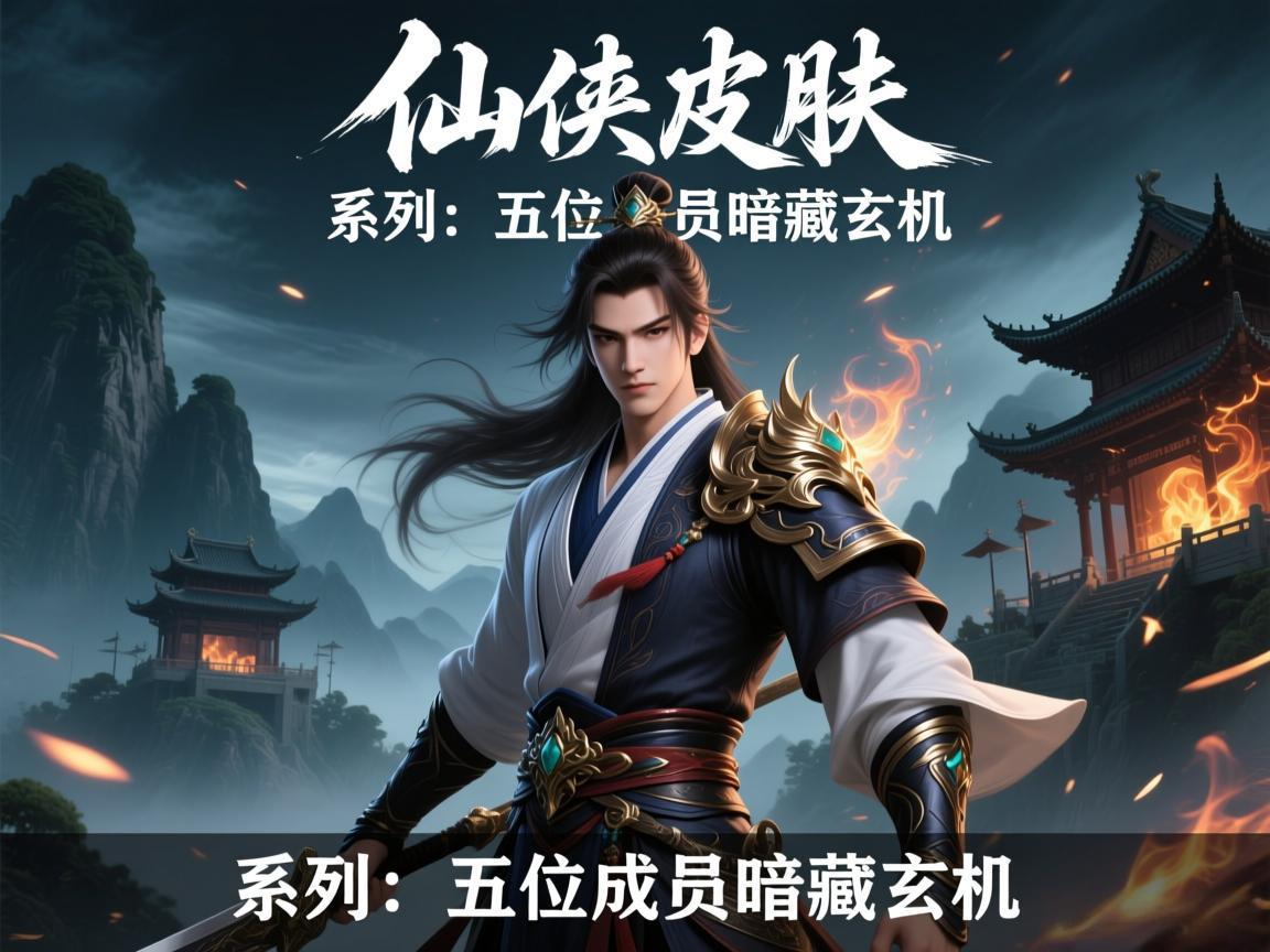 "仙侠皮肤系列：五位成员暗藏玄机"