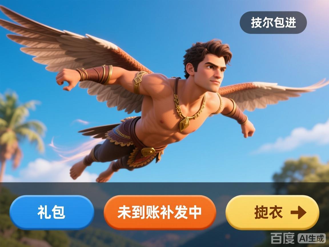 飞的皮肤礼包按键未到账补发中