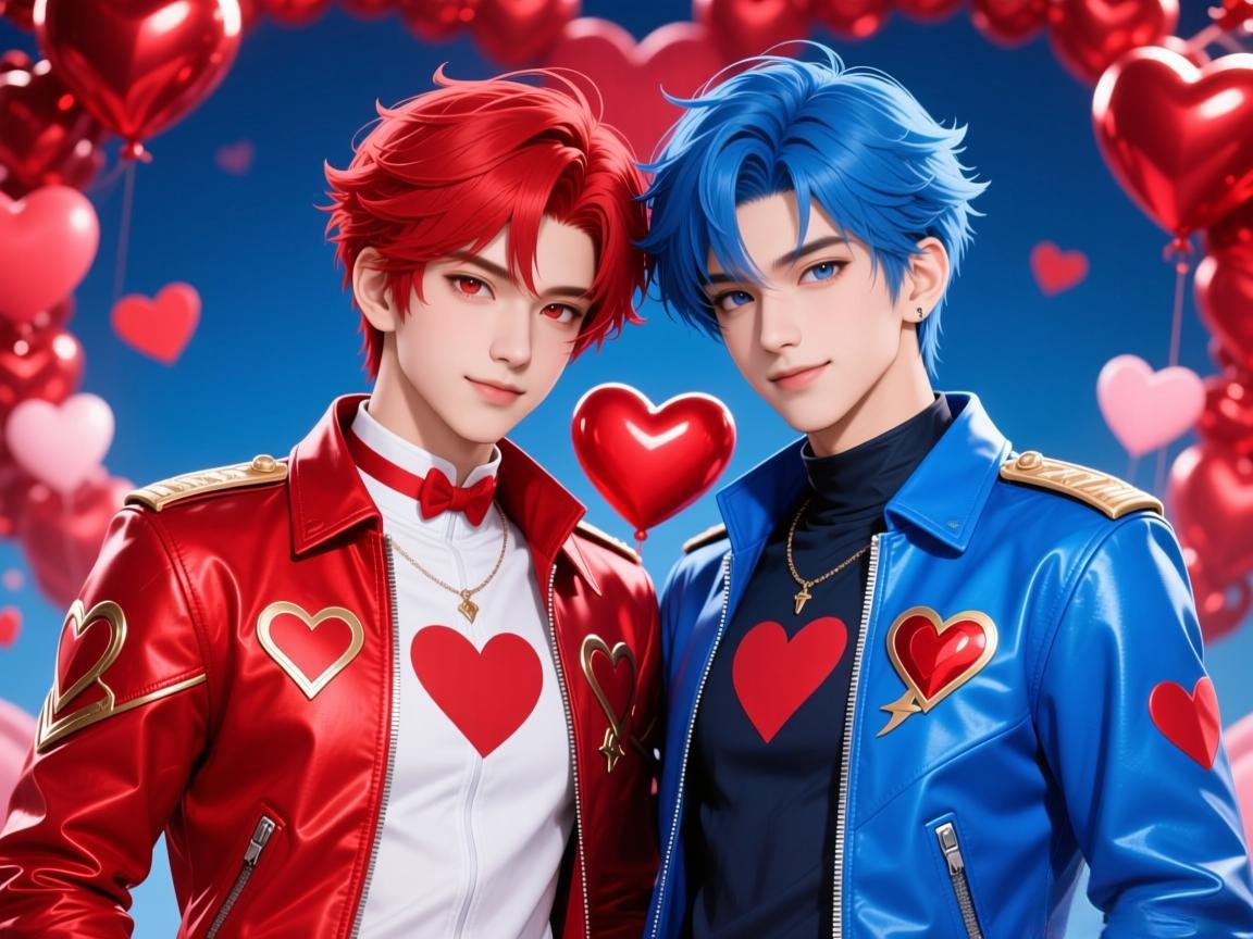 红蓝CP兄弟情 情人节皮肤可能性