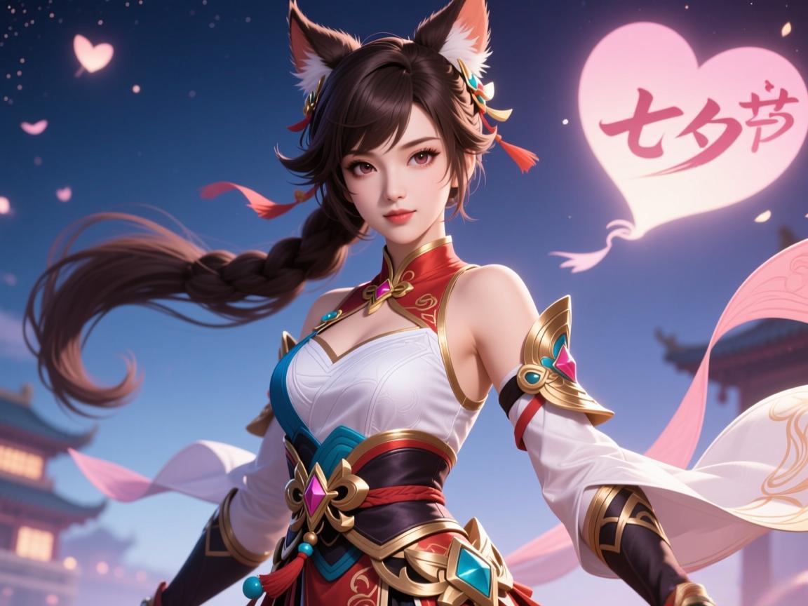 孙尚香新皮肤误判为七夕款