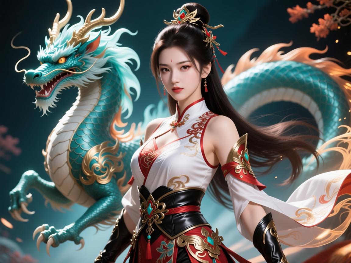 小乔新皮肤惊艳国风神兽特效