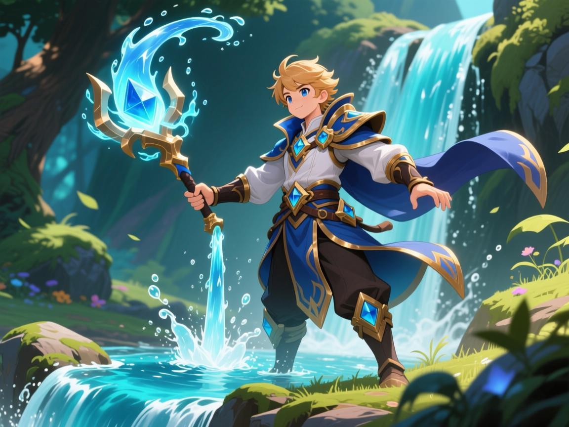 源流之子：辅助法师？移动泉水太逆天！