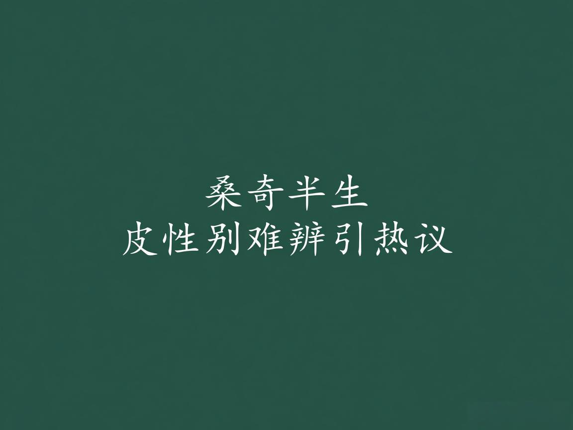 "桑奇半生皮性别难辨引热议"