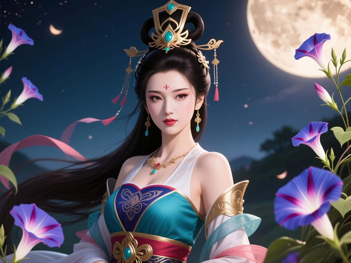 王昭君七夕牵牛花皮肤13号上线