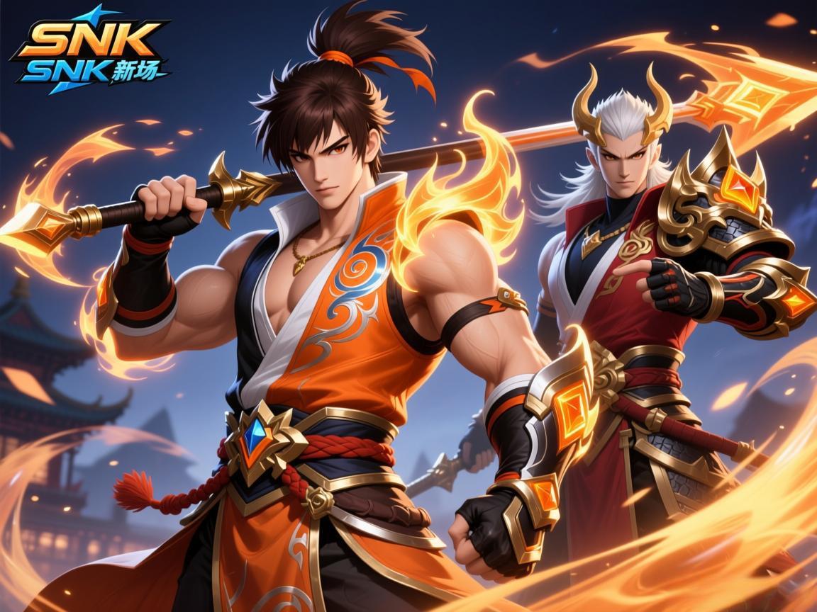 SNK首次返场 橘右京狄仁杰新皮肤上线