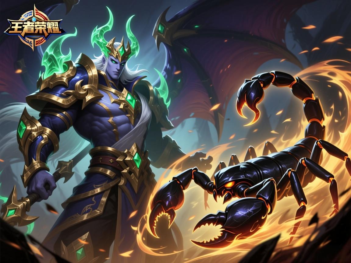 王者荣耀新皮肤曝光：凯冥王与墨子天蝎