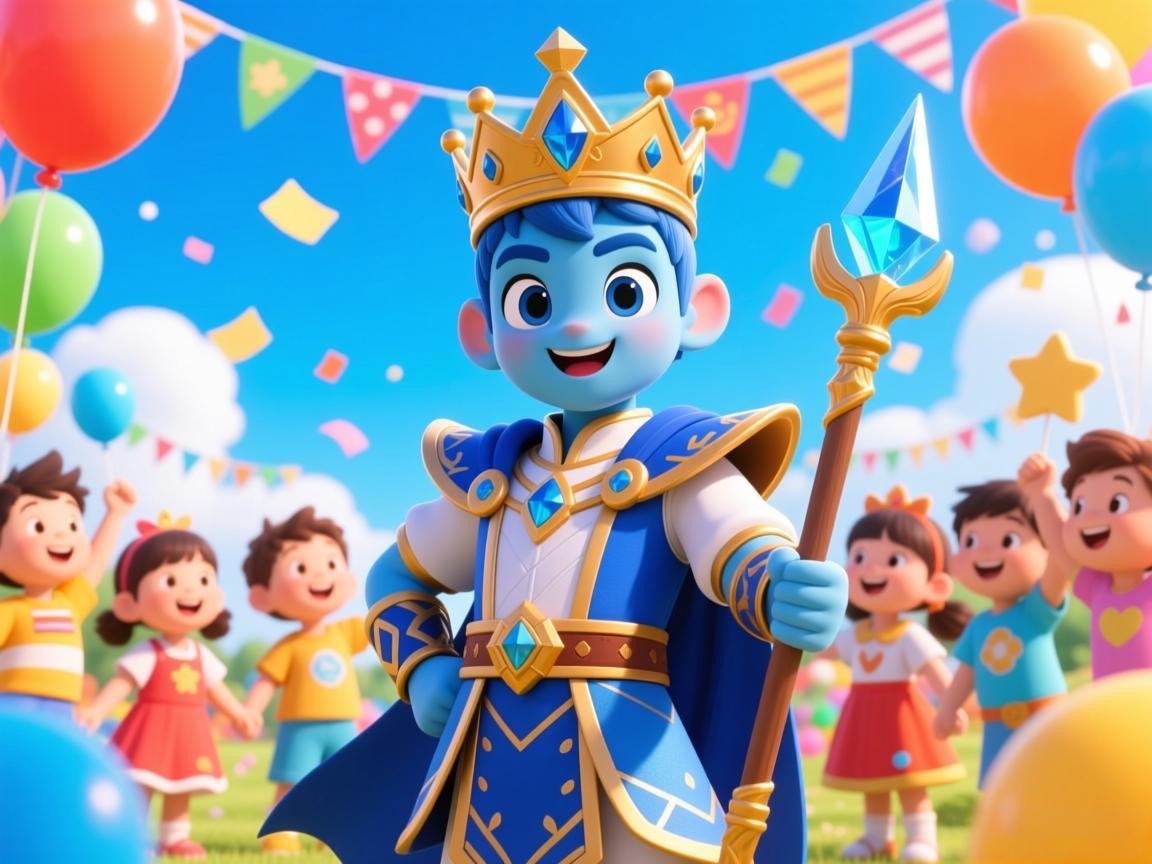 蓝或成王者儿童节皮肤主角