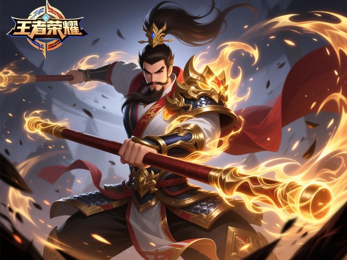 韩信荣耀皮肤双特效觉醒！全程耍棍太疯狂