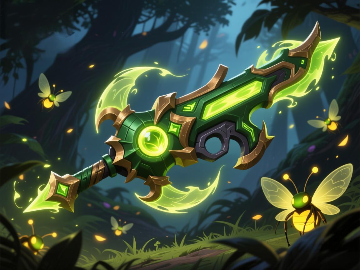 王者荣耀新英雄武器揭秘：萤火虫之力