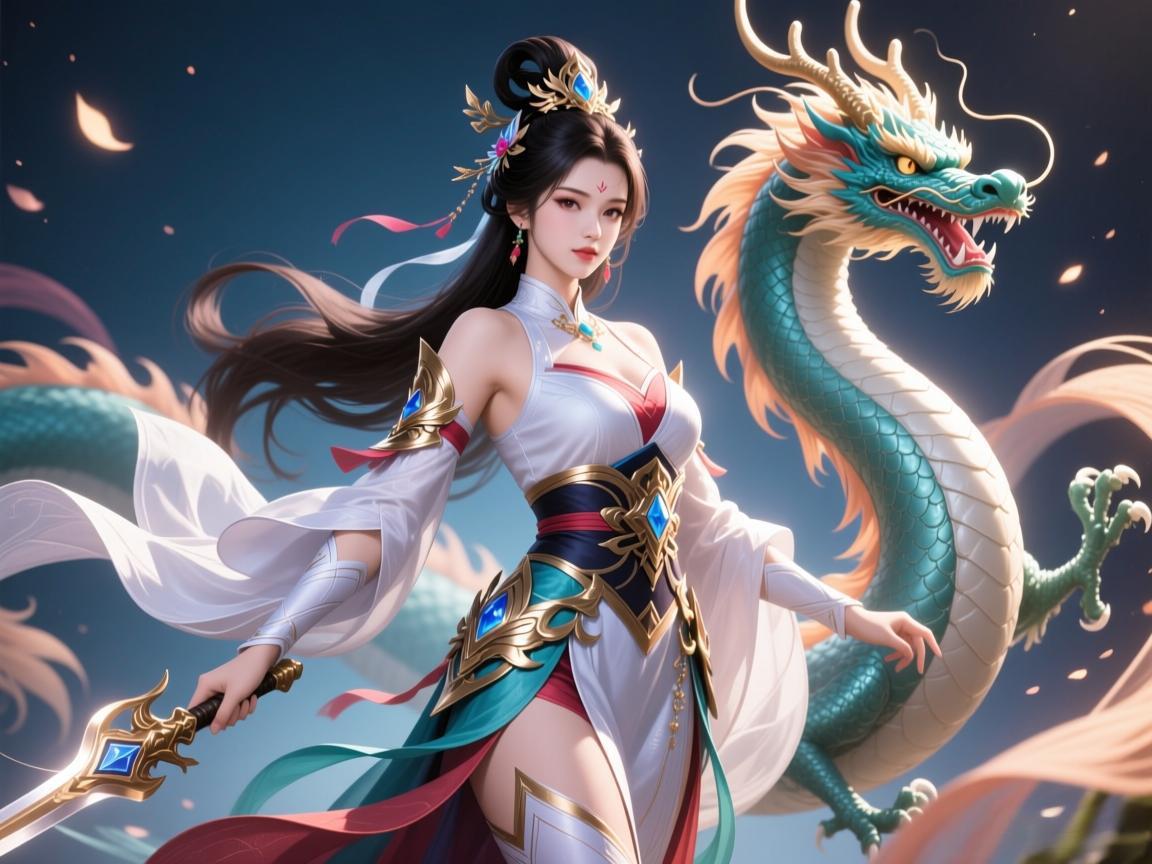 西施游龙轻盈FMVP皮肤曝光