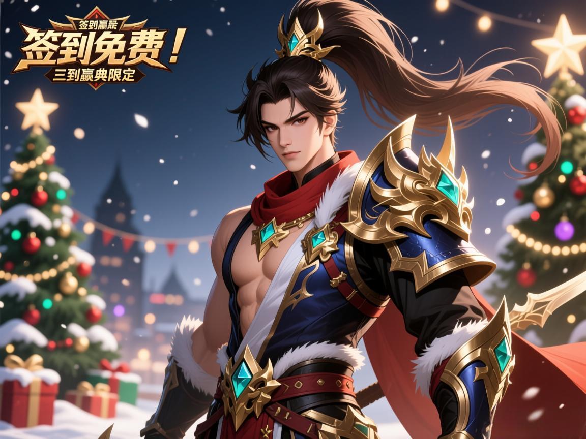 双周免费皮肤！签到赢典韦元旦限定