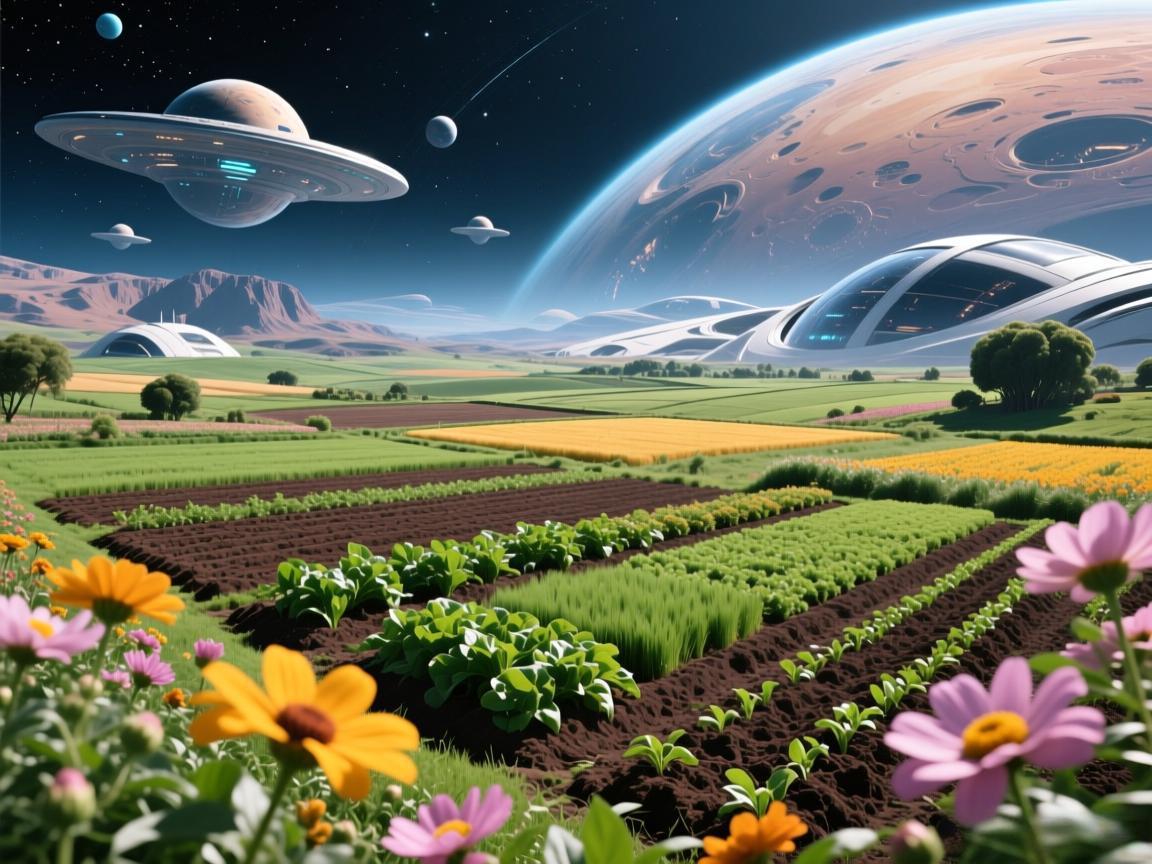 远花：在外星世界种田绿化