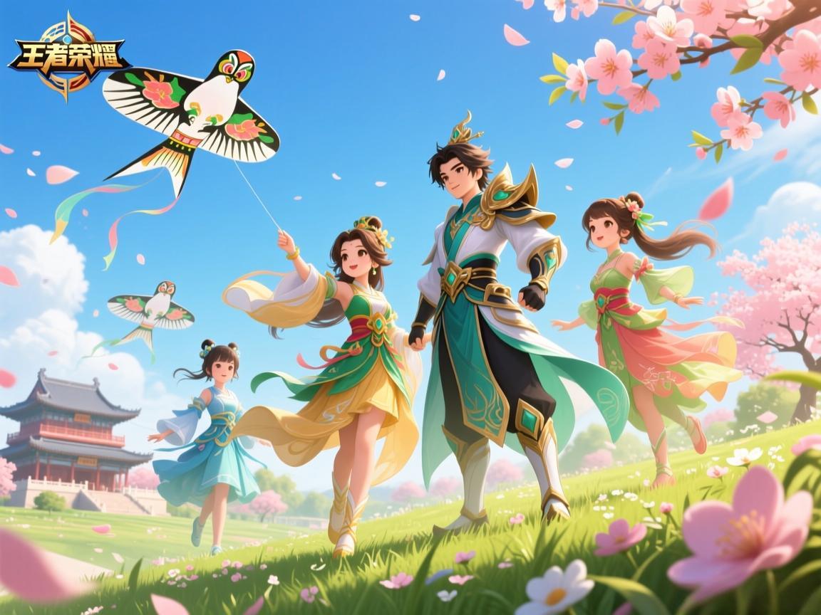 王者荣耀携手潍坊推飞鸢探春传说皮肤