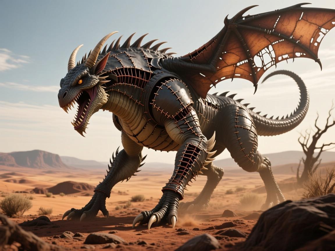 荒野起源：地平线怪猎帕鲁缝合怪