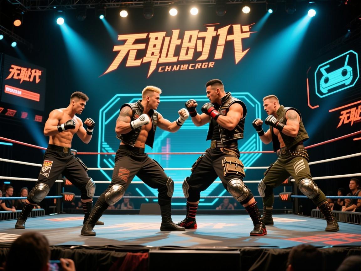 柴油朋克四人同台格斗《无耻时代》来袭