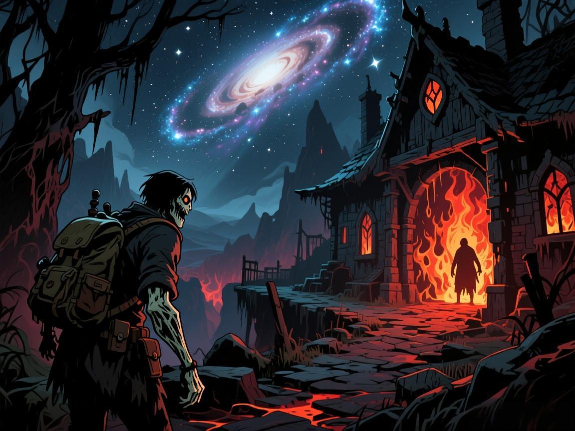 地狱银河试玩：恐怖画风与单人冒险