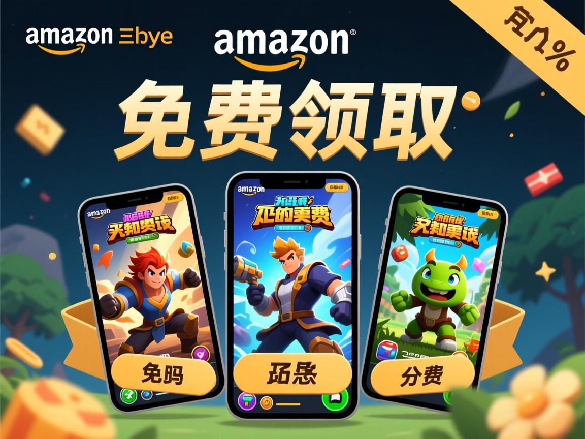 亚马逊新用户免费领取三款游戏